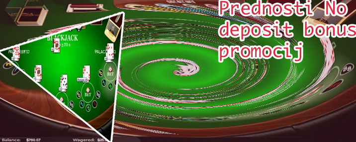 Blackjack Bonus No Deposit bonusi