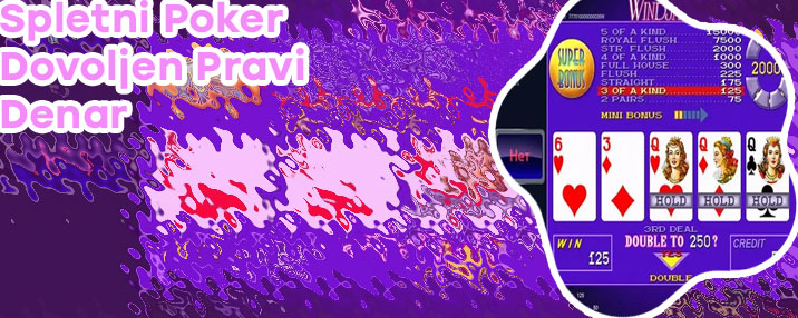Poker avtomati za pravi denar